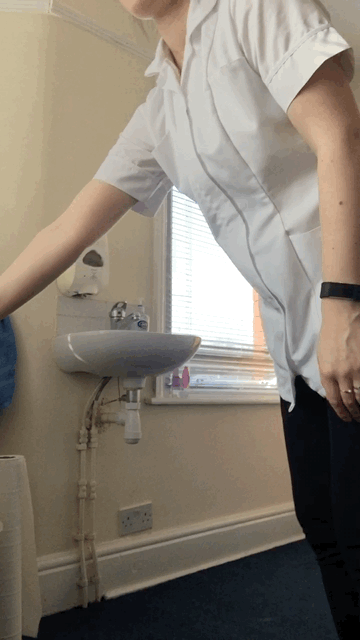 An exercise for the shoulder joint