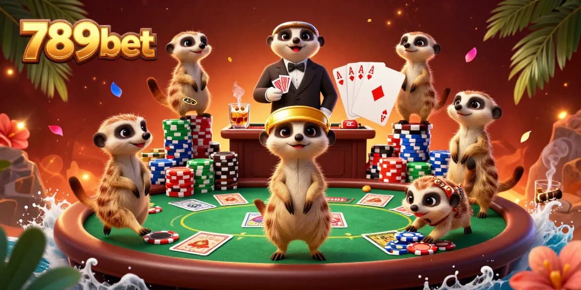 Experience thrilling wins with 789bet in a lively meerkat casino adventure full of surprises.