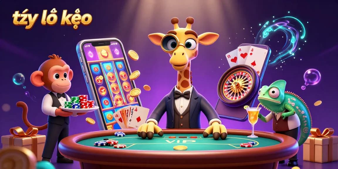 Place bets with accurate tỷ lệ kèo presented in a vibrant casino illustration