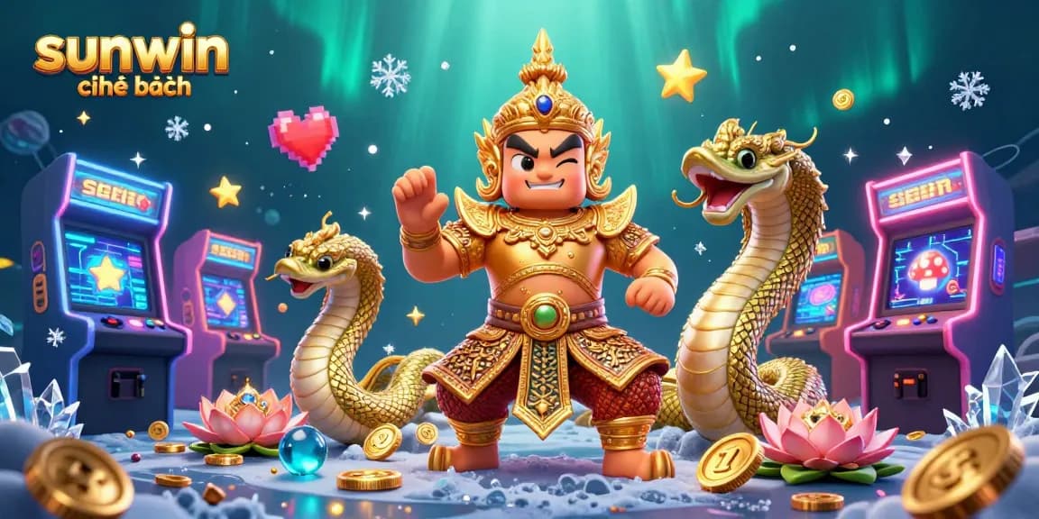 Experience vibrant gaming excitement at sunwin chính hãng with enchanting characters & casino elements.