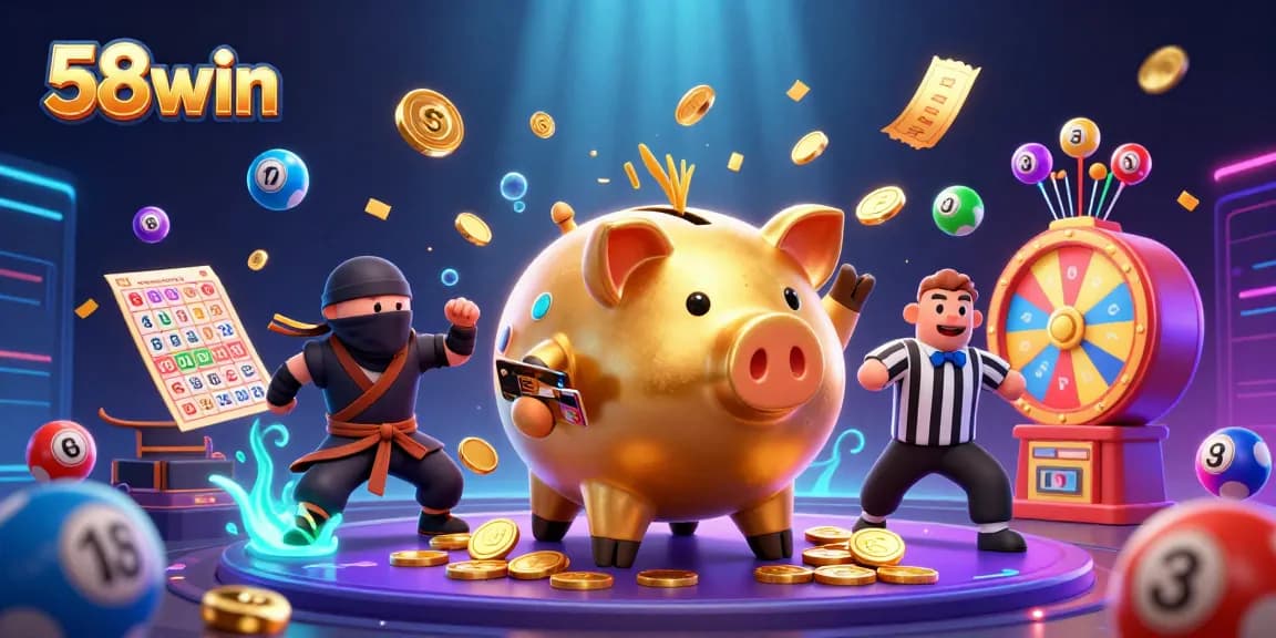 Engage with thrilling games at 58win with dynamic characters and vibrant casino elements.