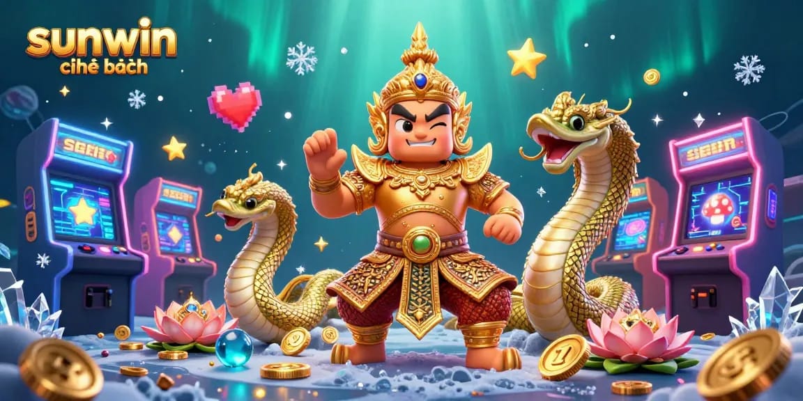 Experience vibrant gaming excitement at sunwin chính hãng with enchanting characters & casino elements.