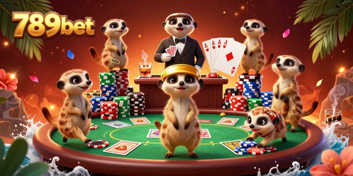 Experience thrilling wins with 789bet in a lively meerkat casino adventure full of surprises.