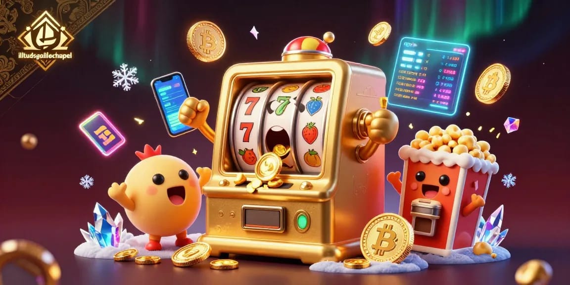 Play slots with excitement at illtudsgalileechapel as animated machines hit jackpots and celebrate!