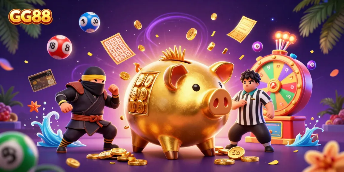 Experience winning with GG88's vibrant casino scene featuring dynamic game elements.