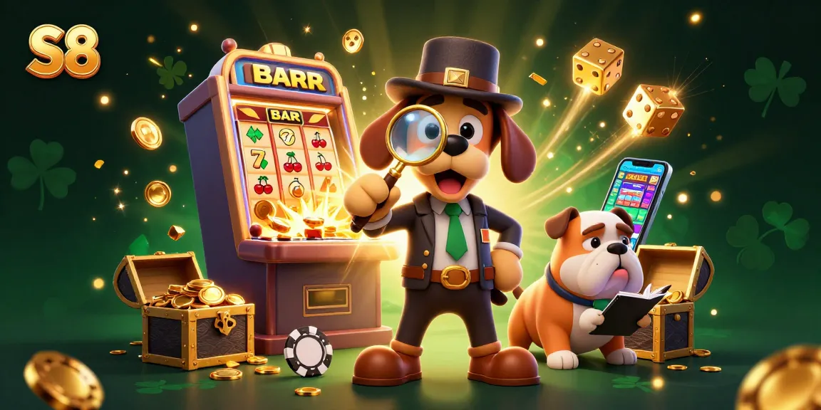 S8 slot enthusiasts enjoy a lively gaming atmosphere with a detective theme in 3D.
