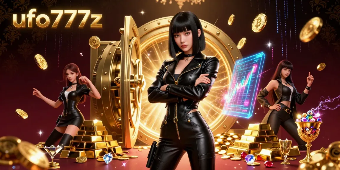 Experience the thrill of ufo777z casino with stunning visuals of game treasures and Bitcoins.